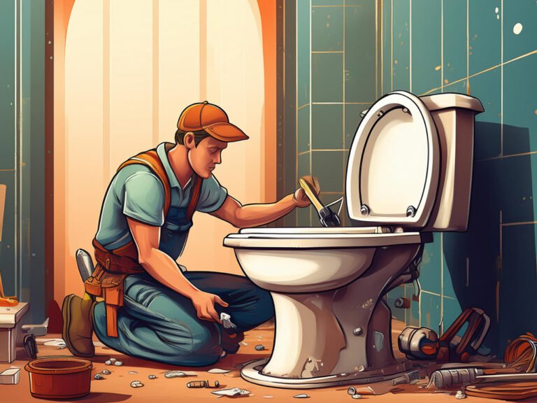 Japanese toilet install