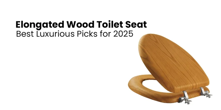 elongated wood toilet seat