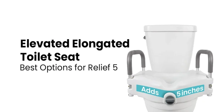Elevated Elongated Toilet Seat